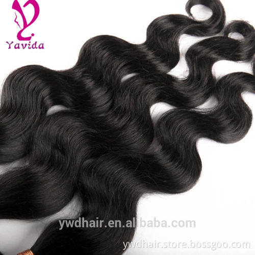 Malaysian virgin hair 3 bundle deals malaysian body wave 7a unprocessed virgin hair double drawn hair extensions